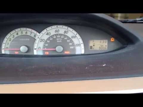 2007 Toyota Yaris- Maint light reset.