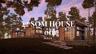 22 SQM HOUSE #001 - Minimal house design | Sketchup + Enscape Visualization
