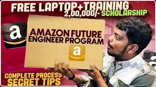 Amazon is Giving ₹2 Lakh Scholarship+Internship to BTech Girls! 💻 | Amazon Future Engineer  Details.