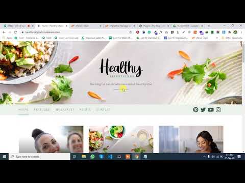WordPress Blog Website - Part 01