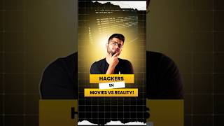 🎬 Hackers in movies look unstoppable — but real life doesn’t work like that. 🚫