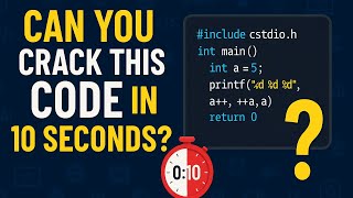 Can You Crack This C Code in 10 Seconds? 💻🔥