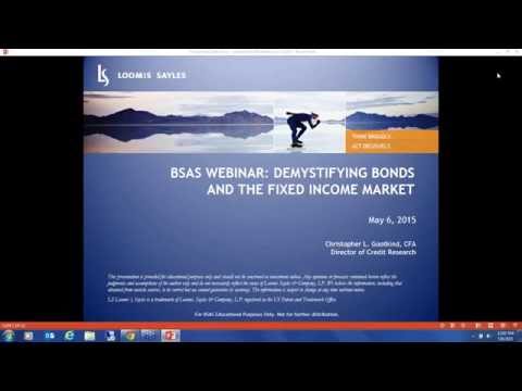 BSAS WEBINAR: Demystifying Bonds and the Fixed Income Market