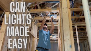 New Construction Can Light Installation Made Easy | How To