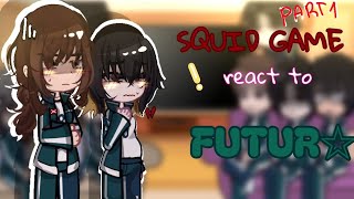 squid game react to future||P1||×1.35||angst||UGLY_STAR★