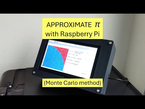 pi approximation (Raspberry Pi and Monte Carlo method)