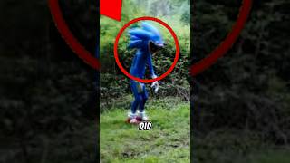 SONIC Was Actually HUMAN?! 😳🌀 #shorts