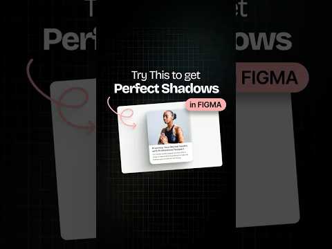 How to make perfect drop shadows for your UI elements #figma #uidesign