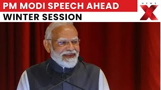 PM Modi Speech Ahead Winter Session: Focus On Progress, Democracy & Nation Building