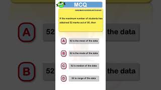 CBSE - GRADE 10 - MCQ 147 #maths #cbseboard #cbseclass10 #dailymcqs #statistics #probability
