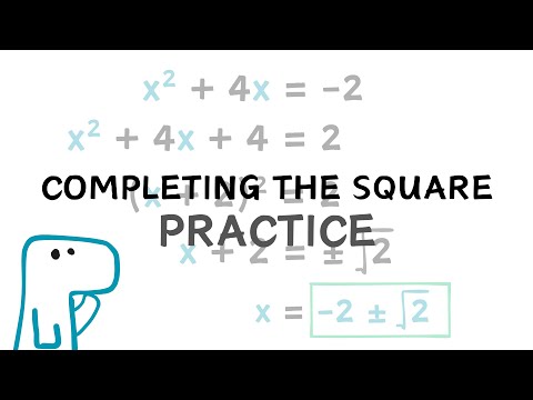 Hands-On PRACTICE to Solve Quadratics by Completing the Square