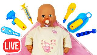 Кукла Беби Бон заболела? 🔴 Игры в куклы с Baby Born онлайн
