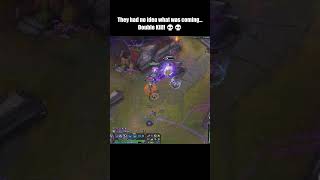 Vayne's 1v2 They Didn’t Expect This!💀 #shorts #leagueoflegends #lolmoments #vayne