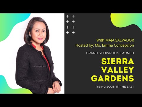 Sierra Valley Gardens Grand Showroom Opening with Maja Salvador hosted by Ms. Emma Concepcion RLC