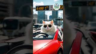 The Fast and the Furriest: Speeding with Whiskers (Cat Series)