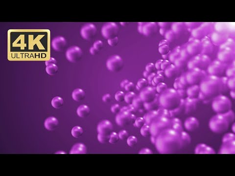 🟣 4K Motion Graphics Background Loop | Abstract Moving Particles | Free Download 2160p