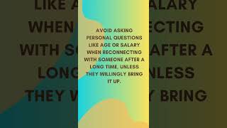 Social Rules To Follow (Part4) #shortsvideo #shorts #social #socialrules #advice