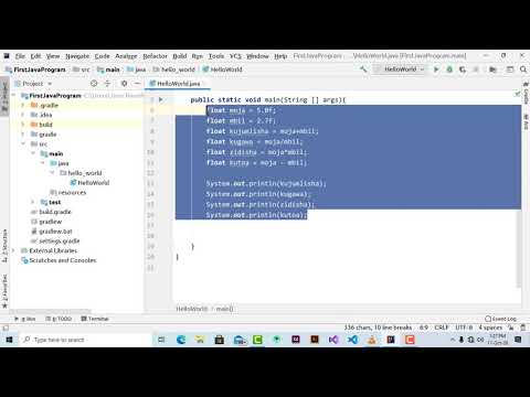 Introduction to Java Programming (Swahili)float, char na boolean. part 6