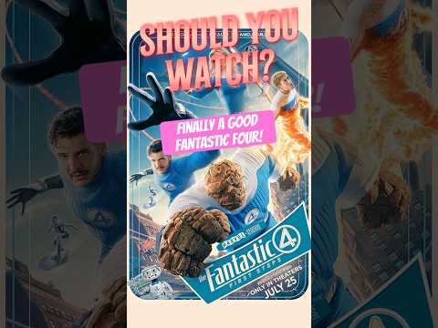 Marvel Finally Made A Good Fantastic Four Movie!  #moviereview