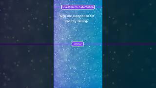 Top SQA Automation Questions for Viva Test | Software Testing Prep