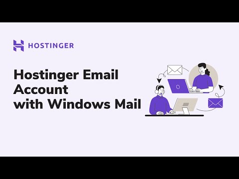 Create a Domain-based Email Account with Hostinger and connect it to Windows Mail