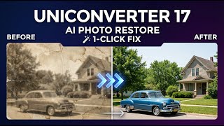 Restore Old Family Photos & Enhance with AI in Seconds | Wondershare UniConverter 17