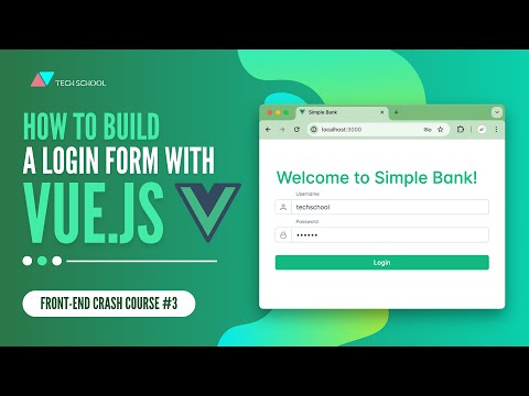 [Frontend #3] Build a login form with VueJS, PrimeVue and PrimeFlex