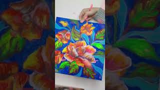 Discovering the Magic of Floral Painting: My Imagination Unleashed