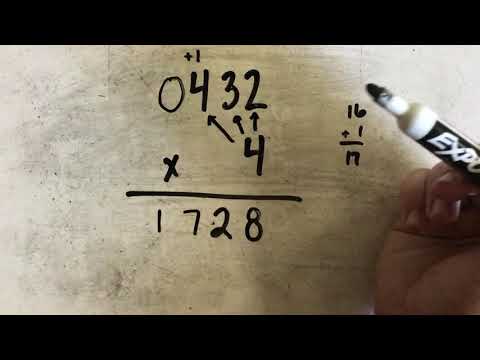 Multiplying Using The Standard Algorithm