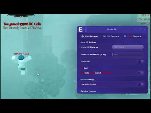 RC Cells Dupe | InstaKill | Infinity Range | Auto Quest | Best Script Ghoul://RE