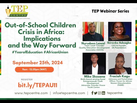 Out-Of-School Children Crisis In Africa:Implications and the Way forward