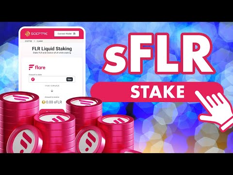 Staking, Unstaking and Restaking FLR and wFLR on Sceptre