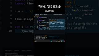 Prank your friend using Python