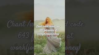 Sacred code for success! #healwithkripa #sacredcodes #healingcode #agesta