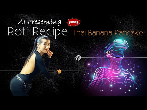 AI Presenting: Roti Recipe - Tribute to Puy the Bangkok Roti Lady. A Super Soft Thai Pancake!