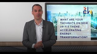 SIEW Interview with: Cedrik Neike, CEO Smart Infrastructure, Siemens