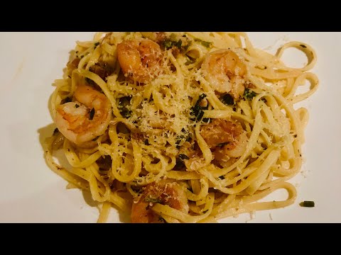 Most delicious shrimp scampi!