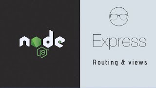 Node.js & Express.js : Routing and Views (How to pass variables from router to HTML) from scratch