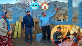 🥶“Repairing Farideh’s House Roof in the Mountains; Hope After Hardship”