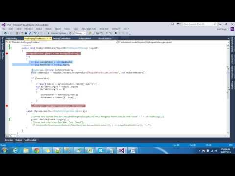 Preventing Cross Site Request Forgery CSRF Attacks MVC 5