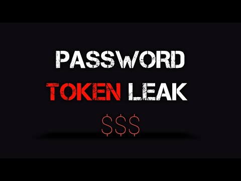 PASSWORD TOKEN LEAK BUG BOUNTY POC $200