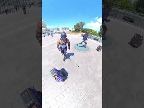 In the State Capital with (Electric Unicycles)