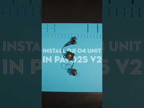 DJI O4 Air Unit PRO install #shorts
