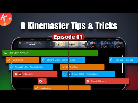 [EP 01] Top 8 Kinemaster TRICKS & HIDDEN Features You Must know!  2025 