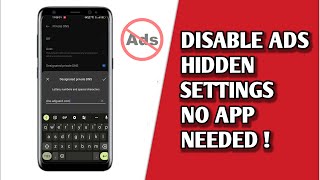 How To Disable Your Mobile Ads In Android | Remove Your Ads Smartphone Easily #shorts