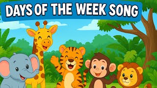 Days of the Week Song | Learn Days in English for Kids | Fun Nursery Rhyme