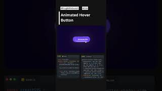 Animated Hover Button #coding #learnhtml5andcss3