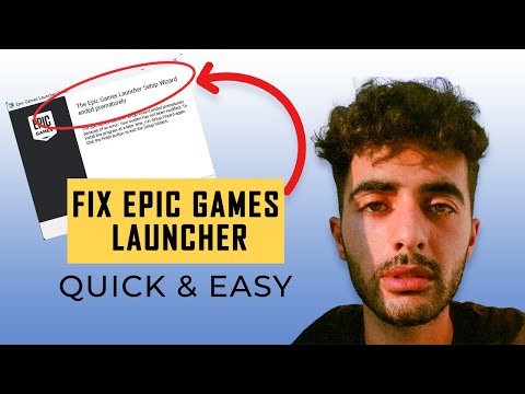 How to Fix ‘Setup Wizard Ended Prematurely’ in Epic Games Launcher (2025 Fix)