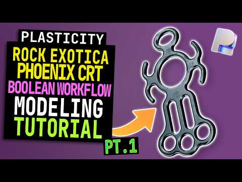 Plasticity Tutorial #24 | Modeling – Rock Exotica Phoenix CRT – Pt.1