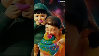 Squid Game Slime 🍭🦑💋 Fun & Creative Moment